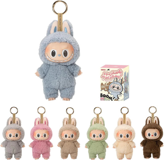 The Monsters Tasty Macarons Chestnut Cocoa Vinyl Plush Pendant